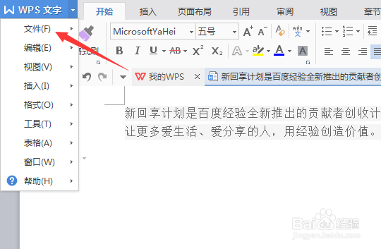 WPS文字怎么制作wps模板