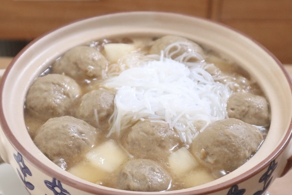 萝卜牛肉丸粉丝汤