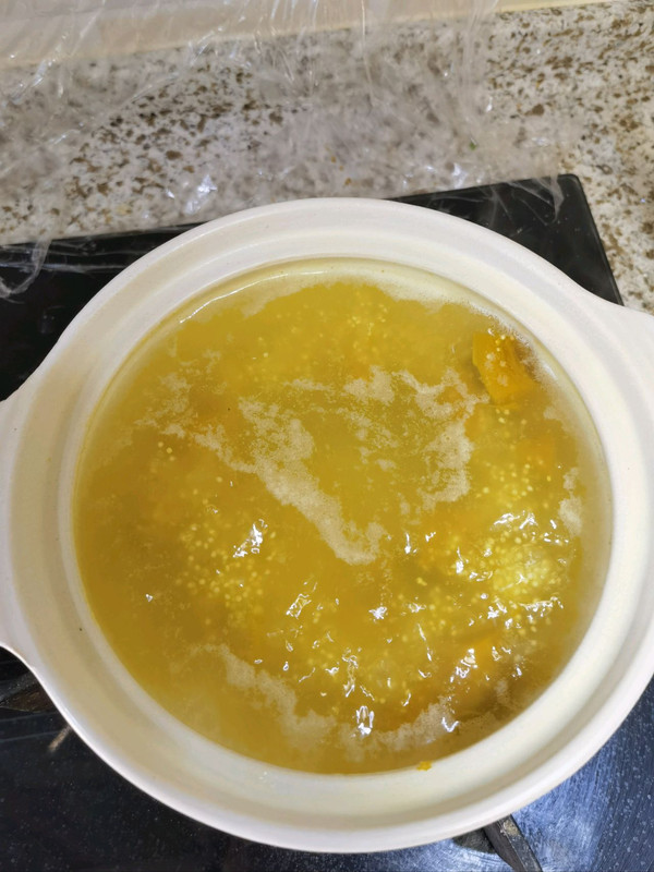 鲍鱼金汤小米粥