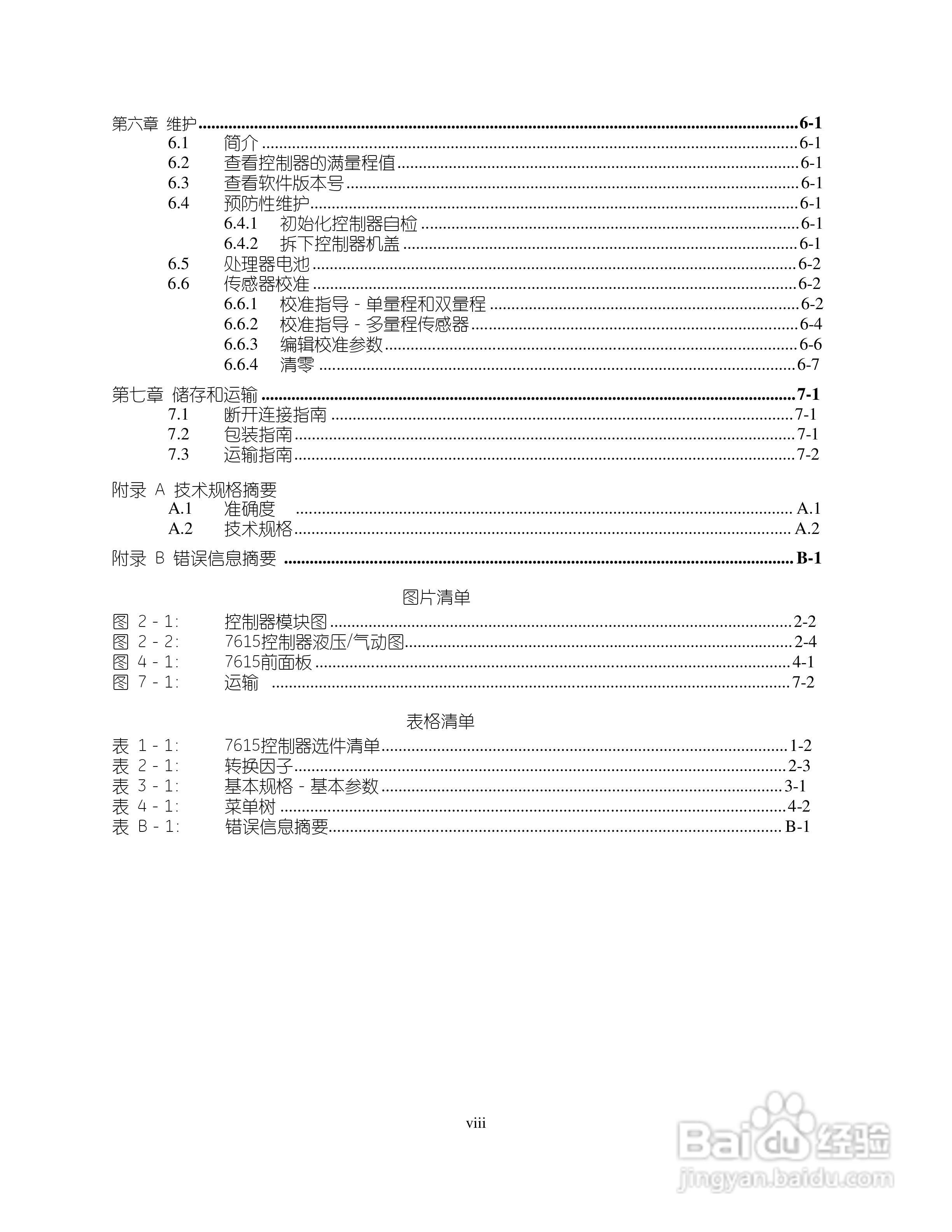 GE 数字压力控制器7615型用户手册:[1]