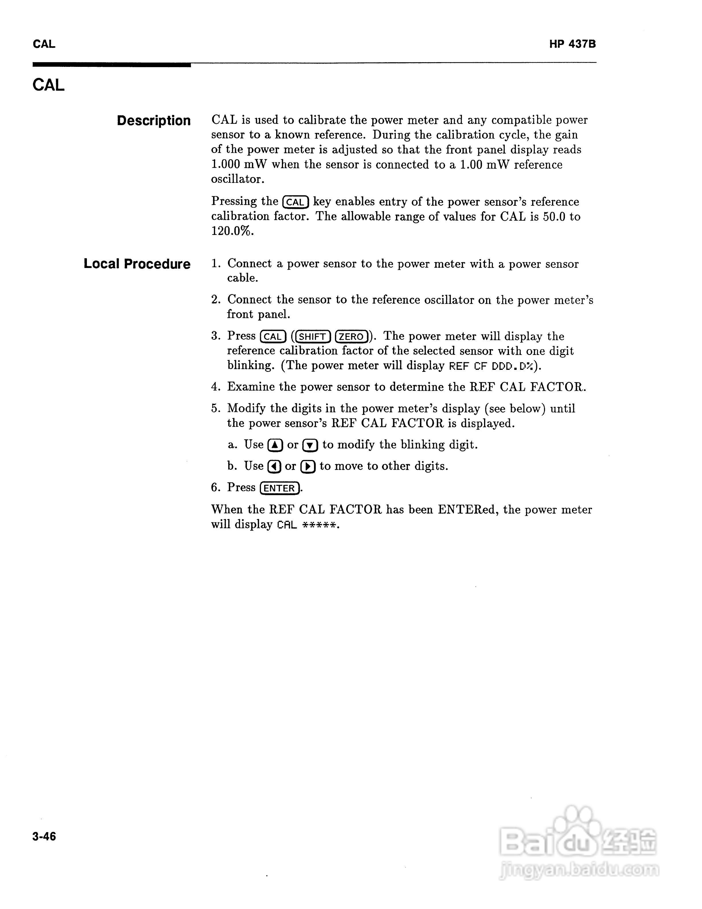 HP-437B功率计说明书:[8]
