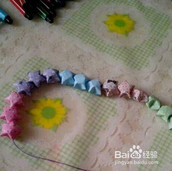 星星风铃的制作方法