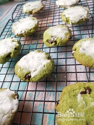 在家制作美味的斑斓巧克力曲奇