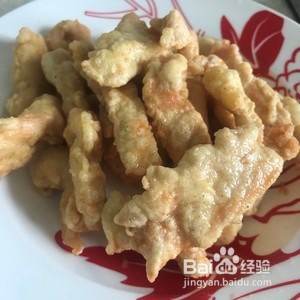 糖醋里脊（鸡肉版）
