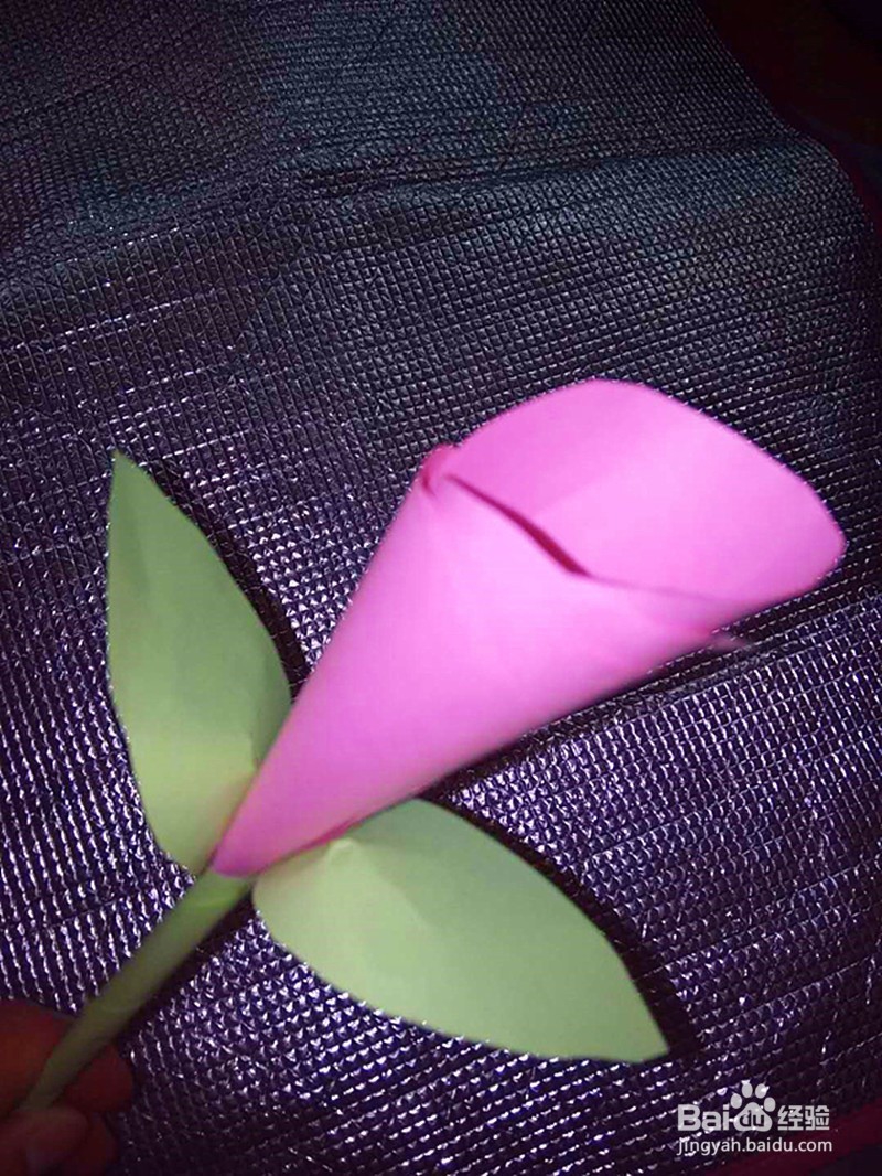 手工制作——一枝花朵