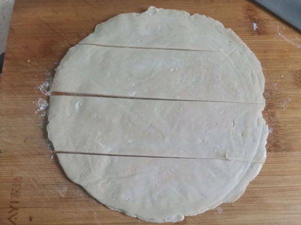 手抓饼培根肉松卷
