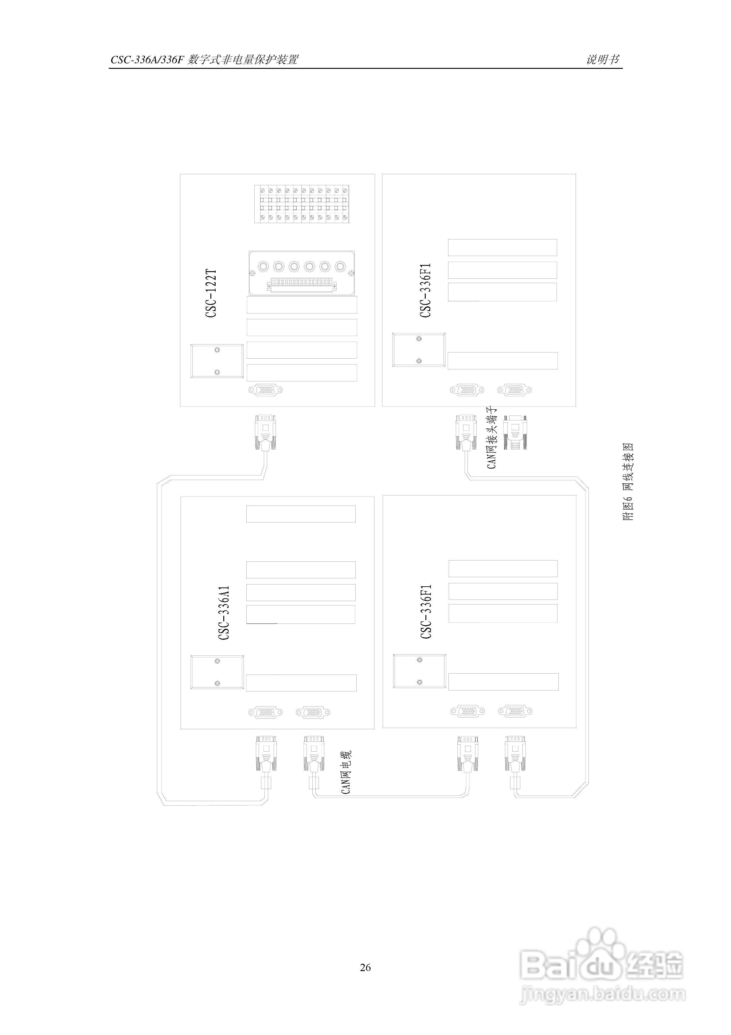 CSC-336A(F)数字式非电量保护装置说明书:[4]