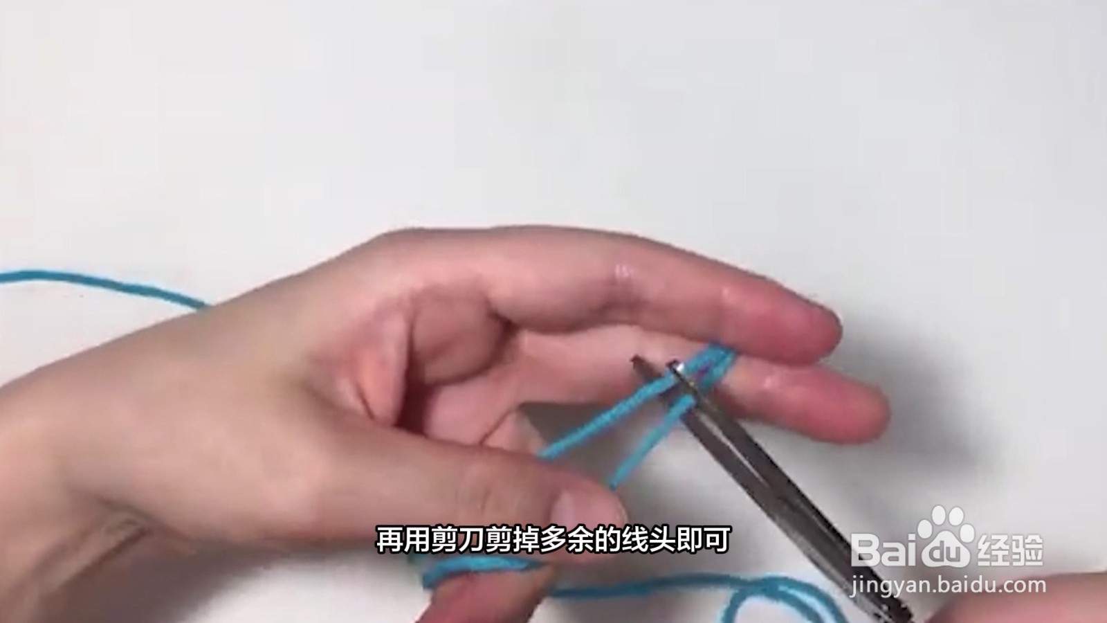 织围巾怎么接第二卷线