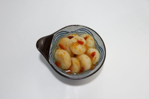 冰糖枸杞蒸荸荠