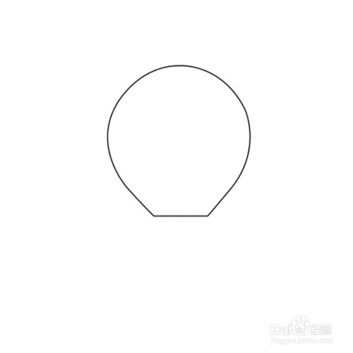 如何画灯泡简笔画