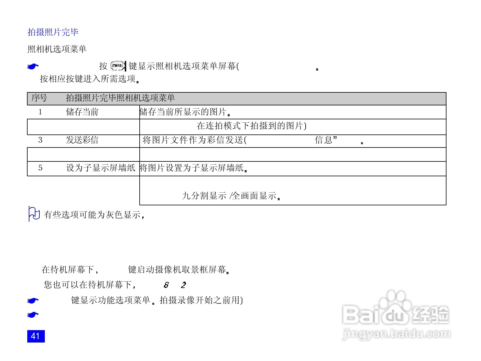 NEC N820手机使用说明书:[6]