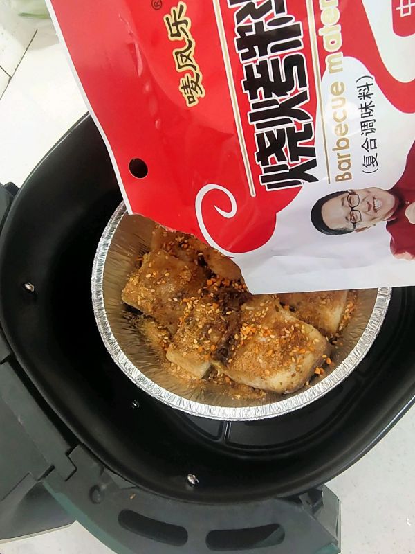 空气炸锅烤腊鱼