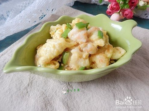 超美味的虾仁煎蛋，每一口都是满满的幸福！