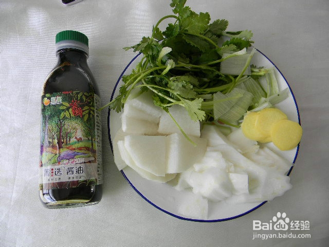 经典小吃——酱油菜