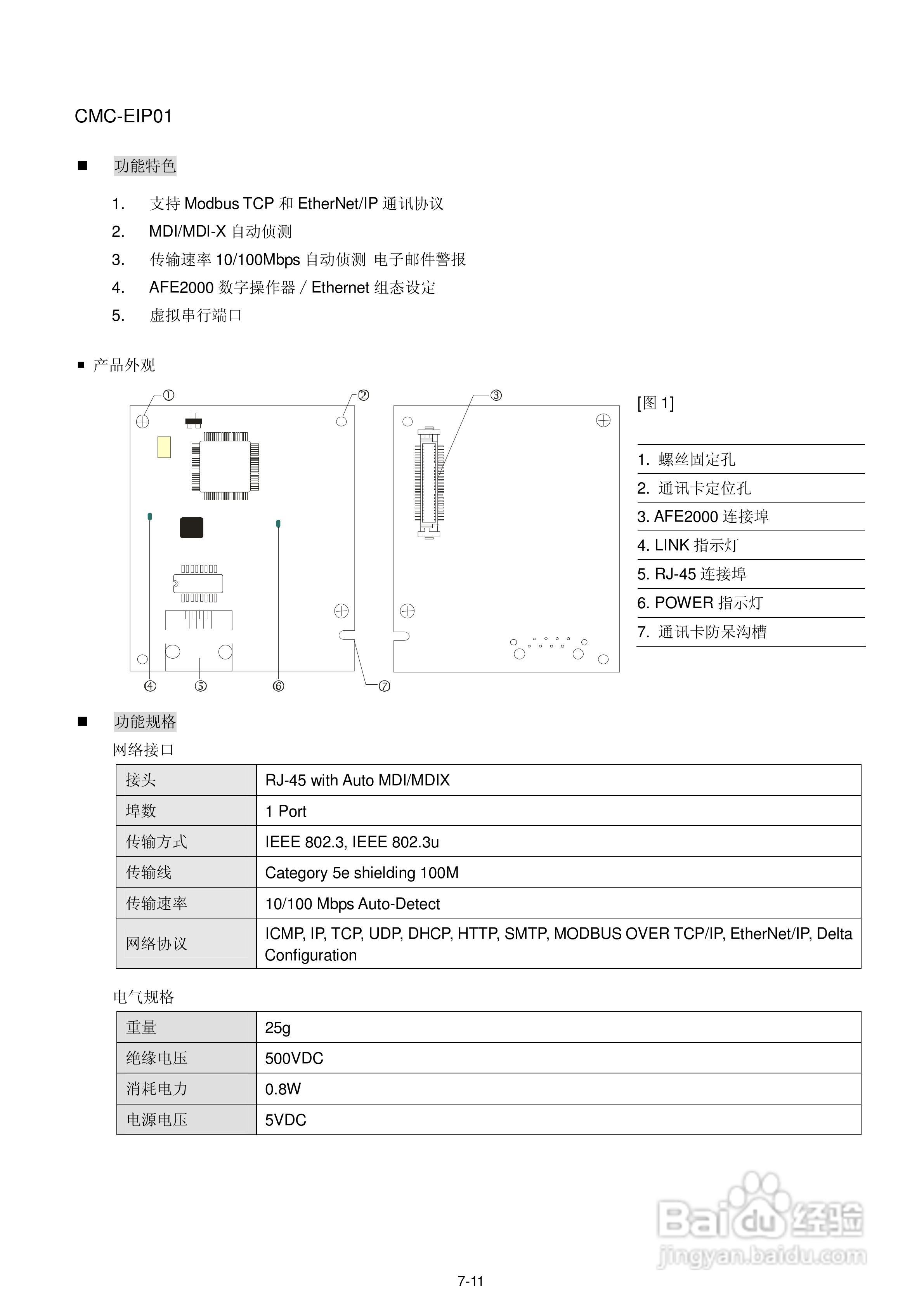 台达AFE2000主动式电源回生单元使用手册:[5]