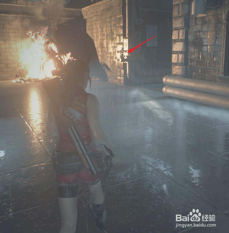 生化2重制版克莱尔里关攻略24:逃离暴君追杀