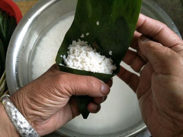 蜜枣粽和蛋黄粽