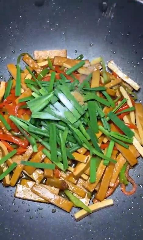 韭菜豆干怎么做?