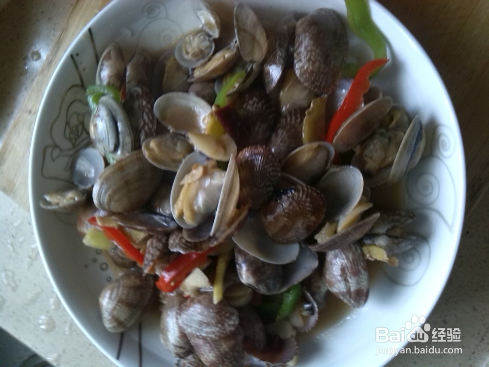 如何红烧花蛤蜊