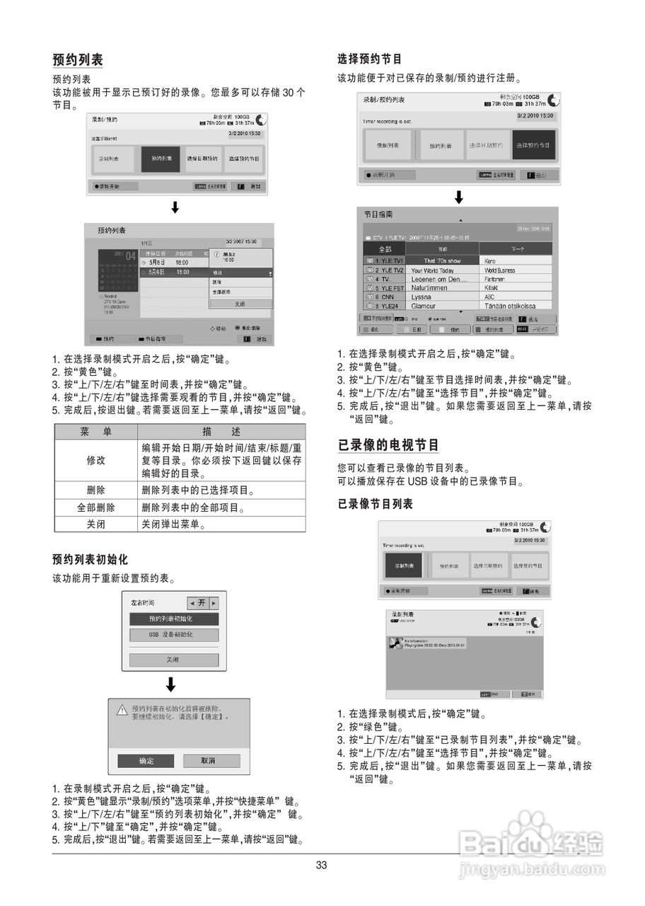 LG 72LZ9700-CA液晶彩电使用说明书:[4]