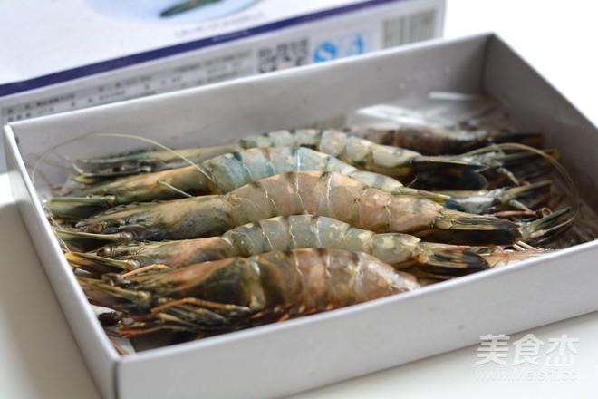 蒜茸开背虾的做法