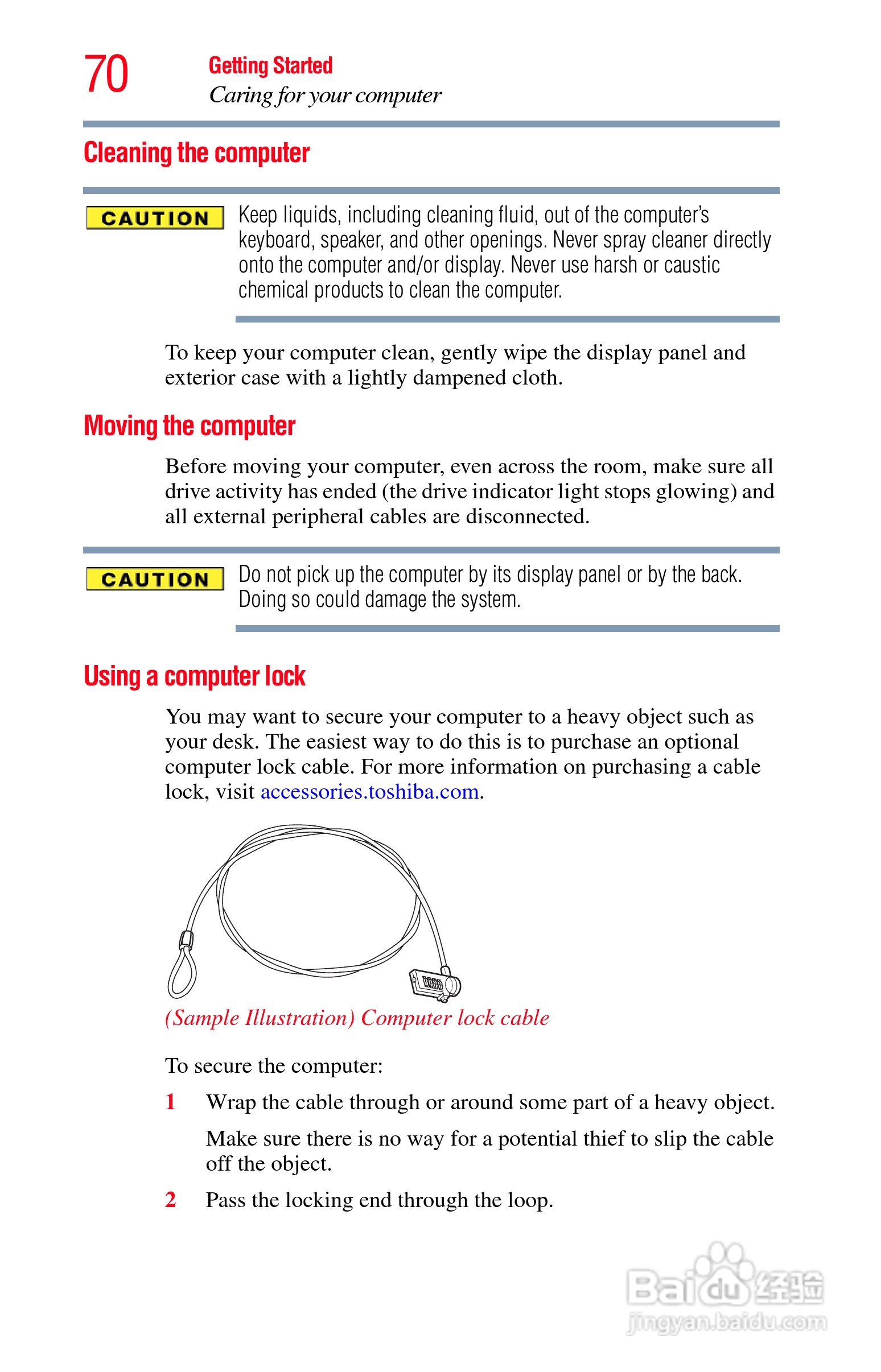 东芝NB200笔记本电脑使用说明书:[7]