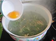 鸡丝蛋花枸杞汤