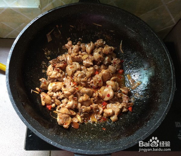 家常大盘鸡的制作方法