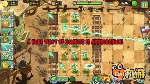 【图文】安卓ios《植物大战僵尸2》狂野西部第六
