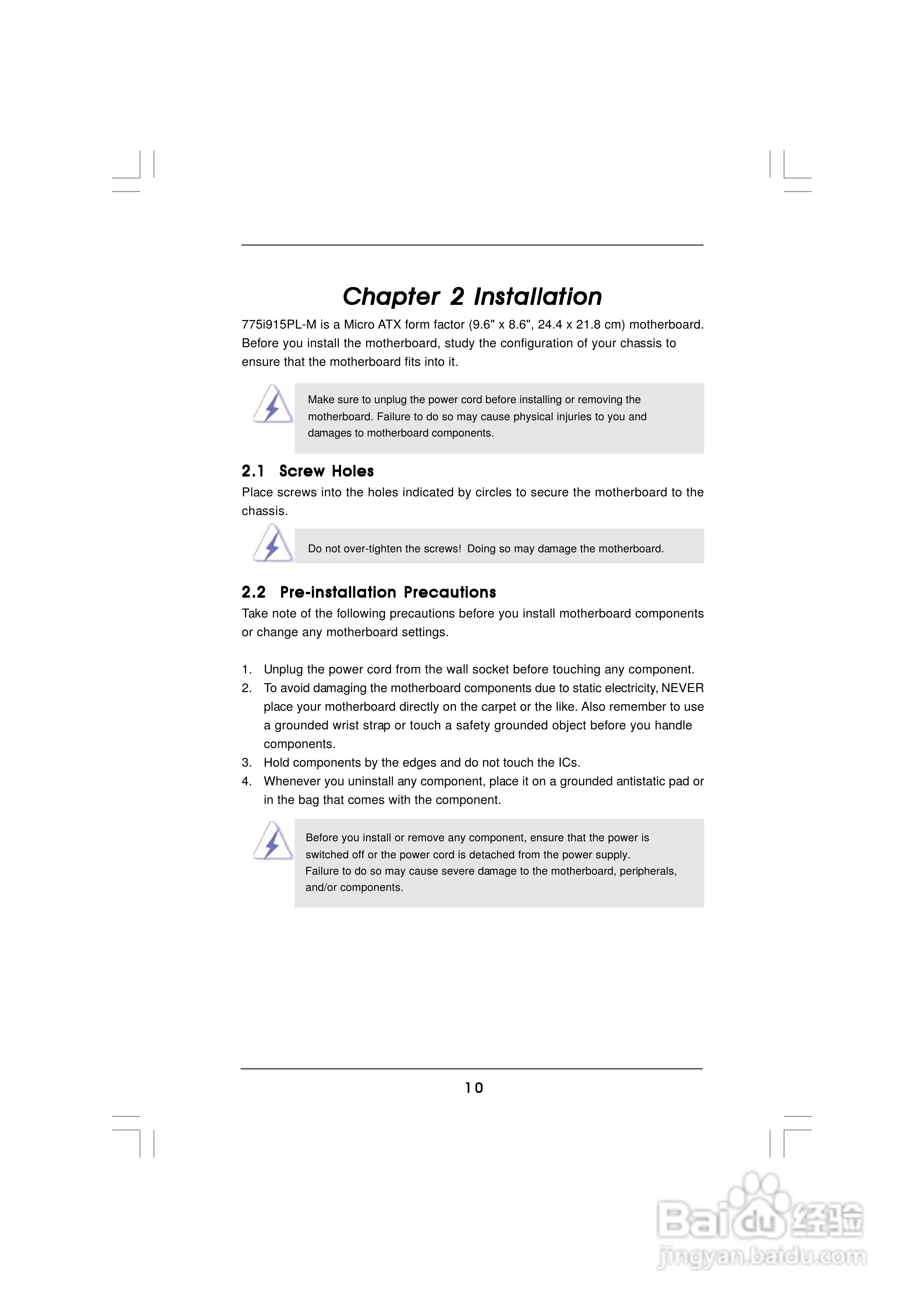 华擎 775i915PL-M主板英文版说明书:[1]