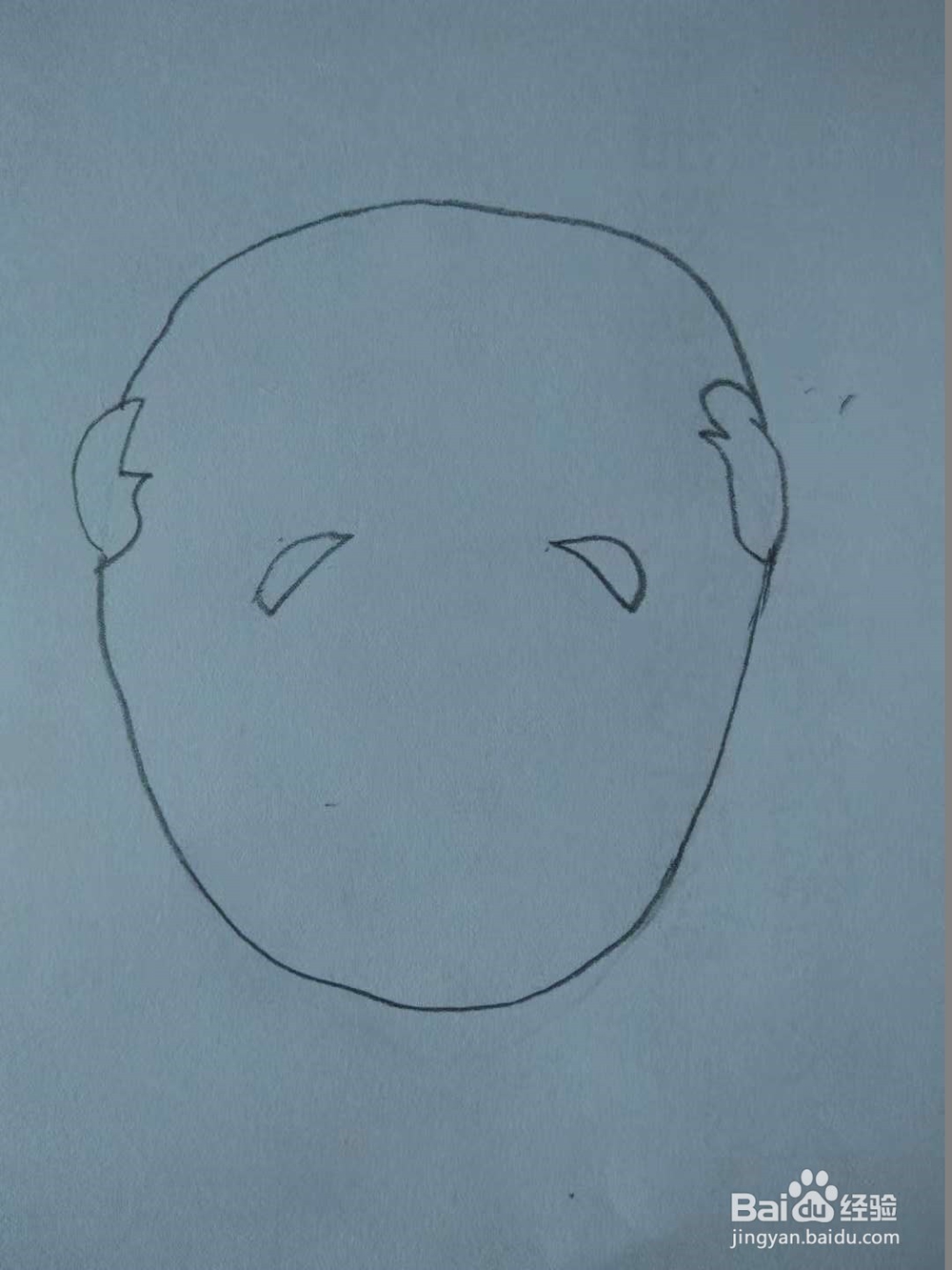 人物简笔画之爷爷