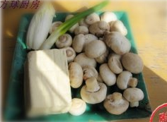 口蘑豆腐汤--美味
