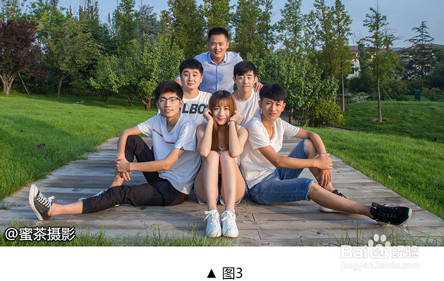如何拍不一样的合影