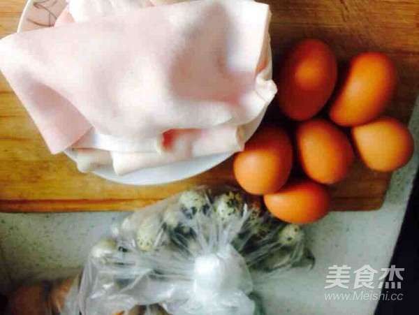 卤鸡蛋鹌鹑蛋猪皮