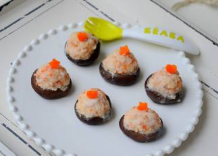 宝宝辅食-荸荠虾仁盅