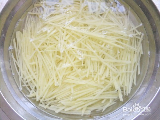 爽滑土豆丝的做法