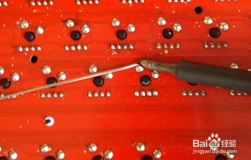 机械键盘更换背光LED与机械轴的方法