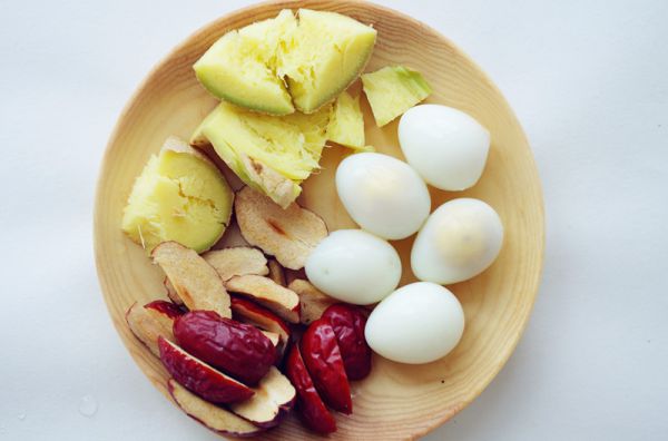 老姜红糖双薯甜汤