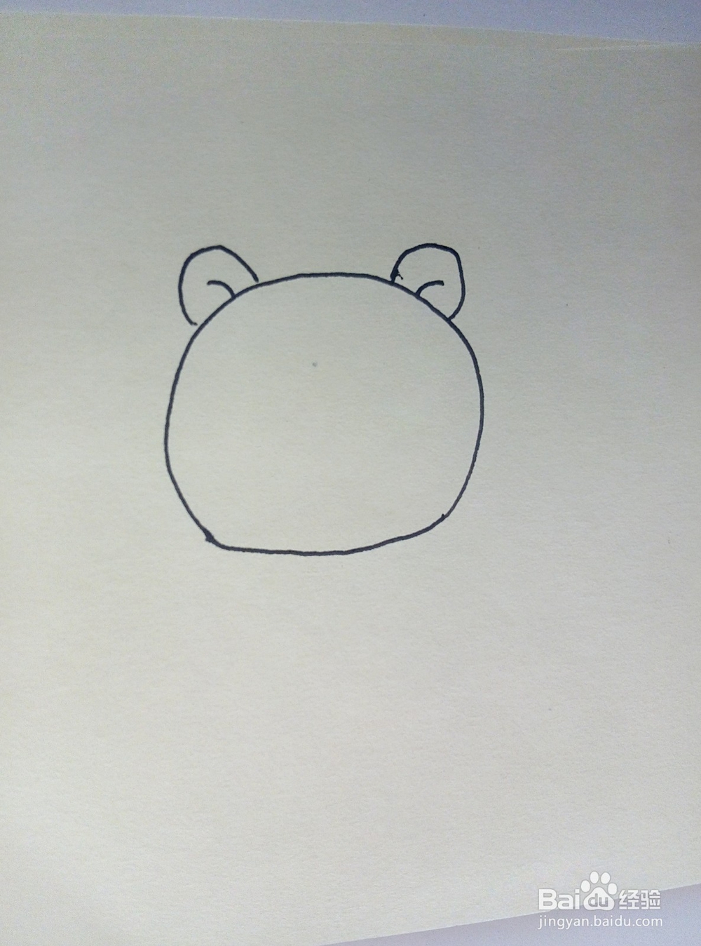 怎么画一头可爱的小狮子少儿简笔画