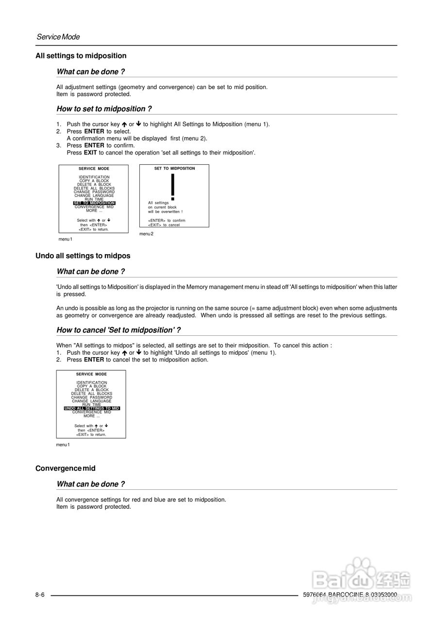 Barco巴可 Cine 8投影机说明书:[8]