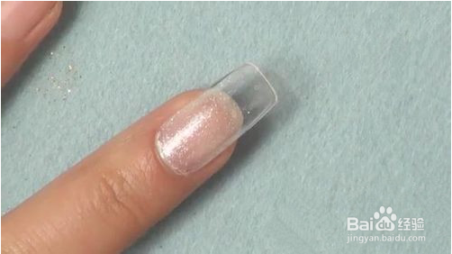 纯洁风时尚美甲