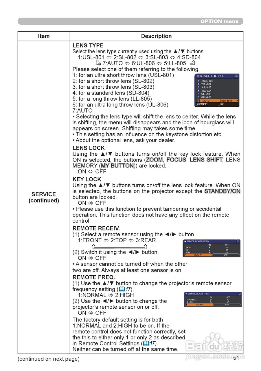 日立 CP-WX1100投影机说明书:[6]