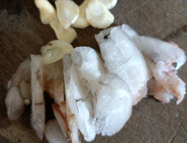 口蘑芦笋炒虾仁