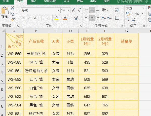 excel中的排序详解