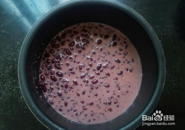 家庭自制红豆粥