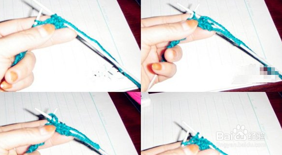 四平针的织法及图解