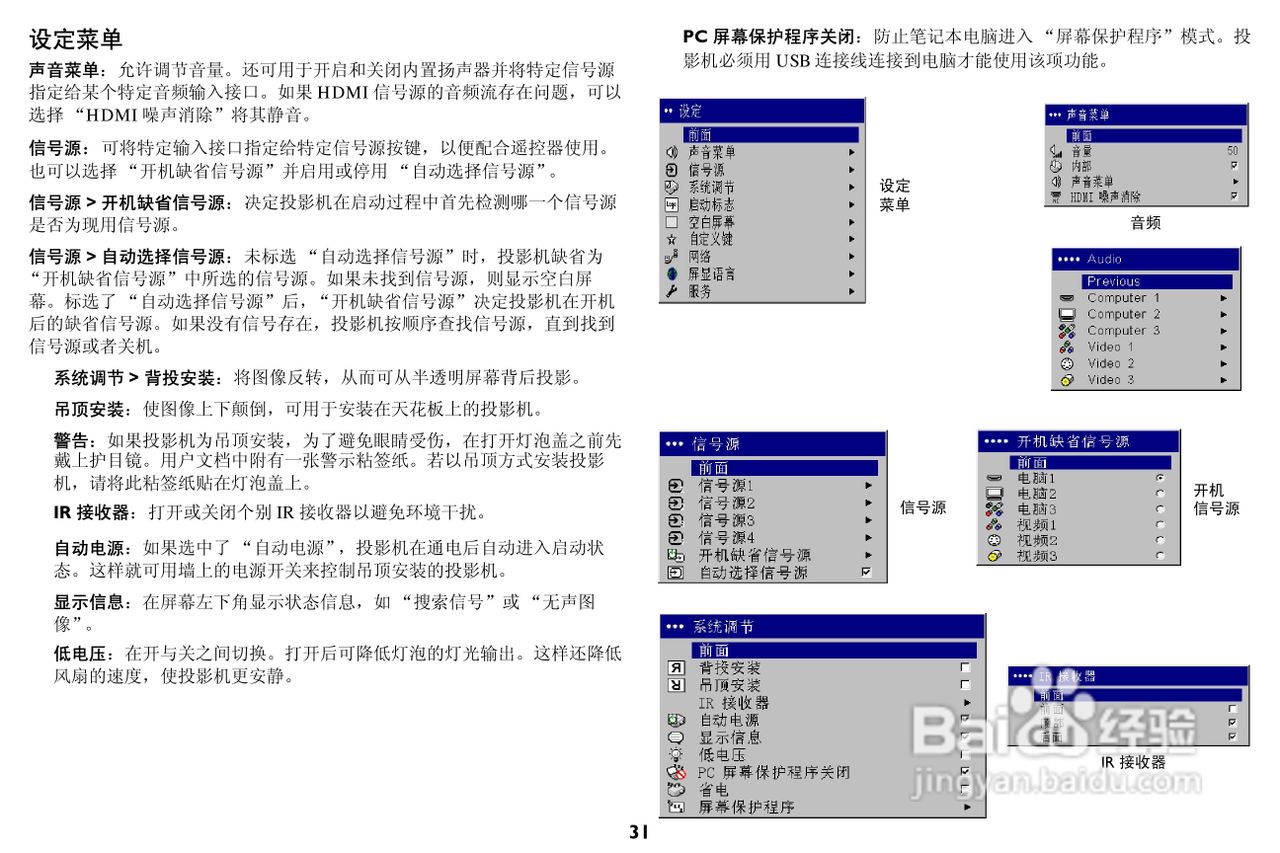 ASK Proxima C447投影机说明书:[4]