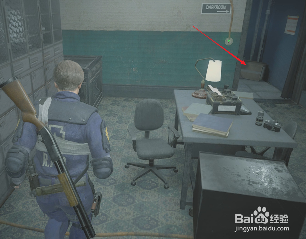 生化2重制版里昂里关攻略56:收集隐藏处的物品