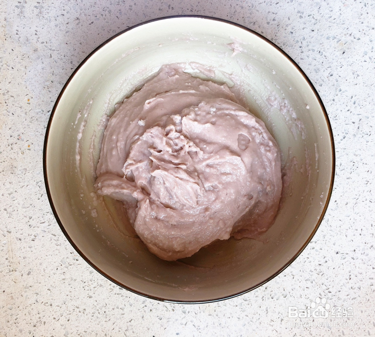 芋泥肉松软欧的做法