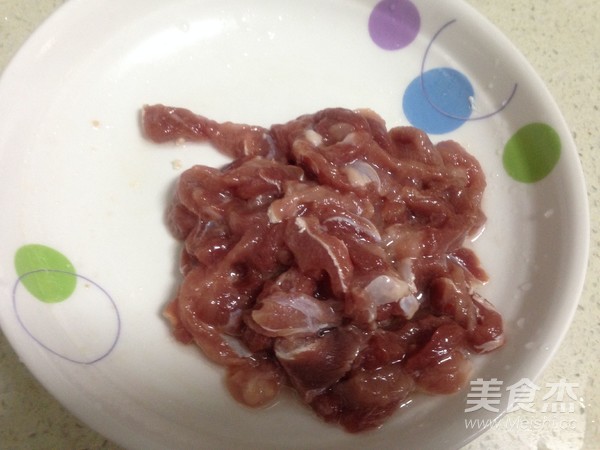 空心菜梗炒肉